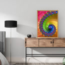 5D DIY Full Round Drill Diamond Paint Swirl Mosaic Rhinestone Drawing Picture