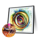5D DIY Diamond Painting Full Round Drill Abstract Pattern Wall Decor Rhines
