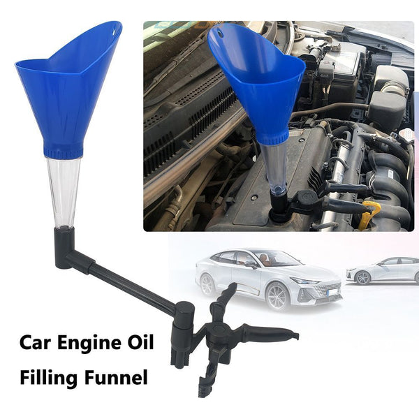 Engine Oil Funnel Oil Funnel Gasoline Funnel Filling Equipment Kit Universal