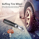 #A Repair Tool Wooden Handle Defined Teeth Wheel Kit with Grinding Tip for Truck