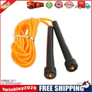 Workout Sport Adjustable Skipping Rope Fitness PVC Jumping Rope (Orange)