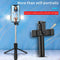 R1 Selfie Stick Tripod Extendable Bluetooth-compatible Monopod with Fill Light (