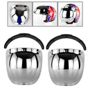 2x offenes Helmvisier Motorradhelm Blasenvisier PC Objektiv mit hoher Stärke