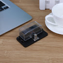 4 Way Blade Fuse Block Box with LED Warning Indicator + Cover for Car Marin