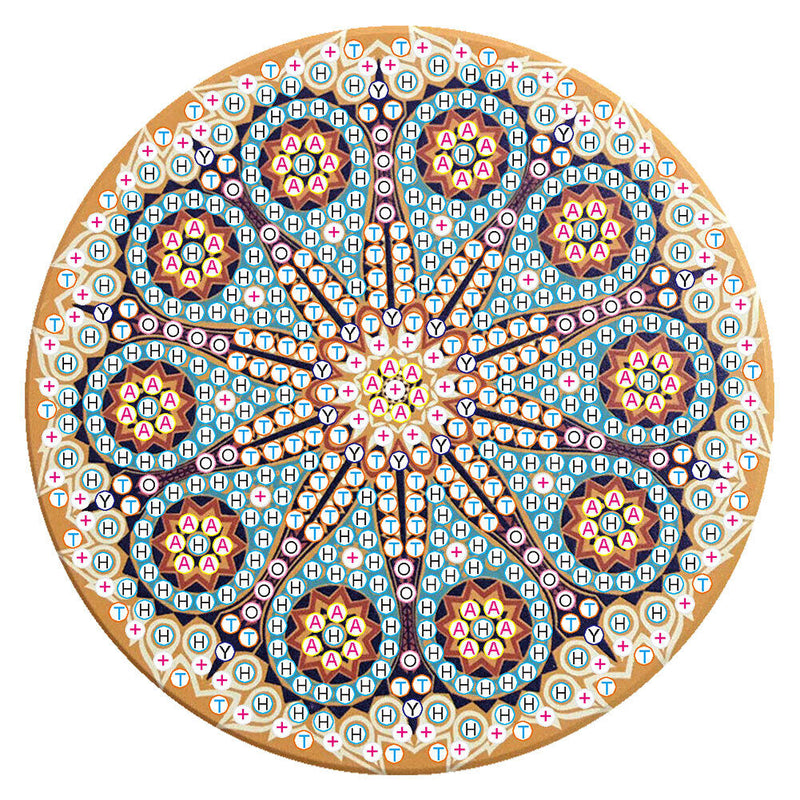 DIY Diamond Painting Mandala Round Coaster Cup Table Placemat (AA1059-2)