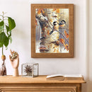 5D Kit DIY animal Round Diamond Painting Mosaic Rhinestone Picture