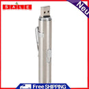 2 in 1 USB Rechargeable Mini Red Pointer Pen with White LED Light Torch