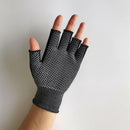 5pcs Fingerless Outdoor Bicycle Anti-skid Half Finger Fishing Gloves