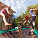 Summer Trampoline Sprinkler Outdoor Garden Water Park Toys Sprayer (Blue)