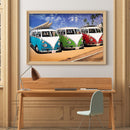 DIY Diamond Painting Car Full Round Drill Rhinestone Picture Newly