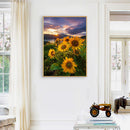 Flower Series 5D DIY Full Round Drill Diamond Painting Mosaic Decor Kits 30x4