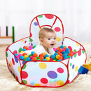 Baby Kids Kids Outdoor Indoor Playhouse Tent Pool + 25 Ocean Ball