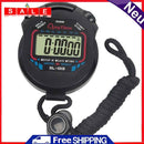 Digital Running Training Counter Stopwatch Timer Waterproof Alarm Chronograph