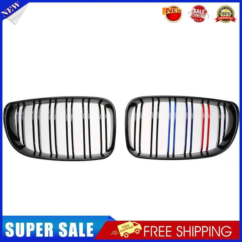 1 Pair Racing Grills ABS Front Kidney Grille Detachable for 1 Series E81 E87