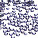 30g 6mm Crystal Rhinestone Acrylic Flat Back for DIY Scrapbooking (Purple)
