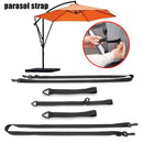 Garden Fixed Strap Cantilever Parasols Wind Protection Wind Lock Adjustable`