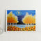 Frameless Oil Paint By Numbers DIY Ginkgo Trees Picture Craft Kit for Bedroom