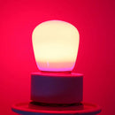E14 Light Bulb 3W 220V Colorful LED Decorative Light Fridge Lamp (Red) Newly