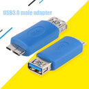 Type A USB3.0 Female to Type Micro-B USB3.0 Male Converter Adapter
