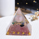 Crystal Energy Generator Orgone Pyramid Spirit Healing Orgonite Stone (A) Newly