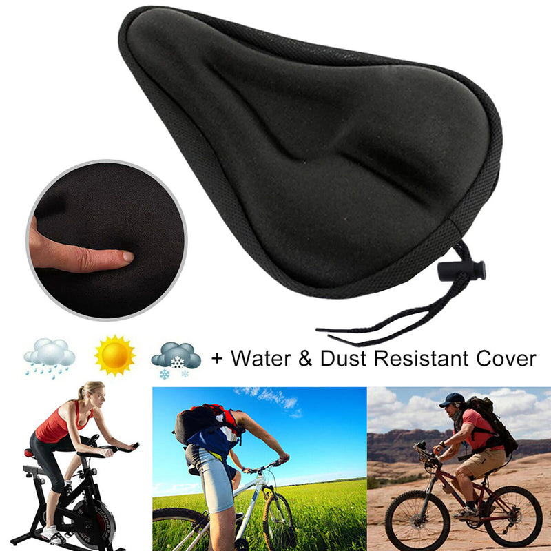 Soft Bicycle Saddle Cover Thicken Bike Seat Cushion for Women and Men Cycling