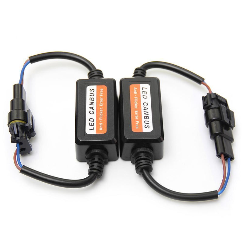 1 Pair 9005/9006/9012 LED Headlight Canbus Decoders Anti Flicker Resistor