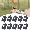 Archery Recurve Bow Rest 10pcs Right/Left Hand Plastic Self-Adhesive Arrow Rest