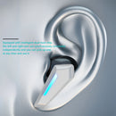 Wireless Earbuds Bluetooth-compatible 5.2 TWS Sport Gaming Headset (White) Newly