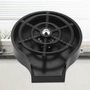 Faucet Glass Rinser Kitchen Sink Automatic Cup Washer Bar Cleaner (Black)