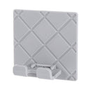 Wall Hook Wall Hanger Adhesive Storage Hanger Folding Cord Holder Double Hook