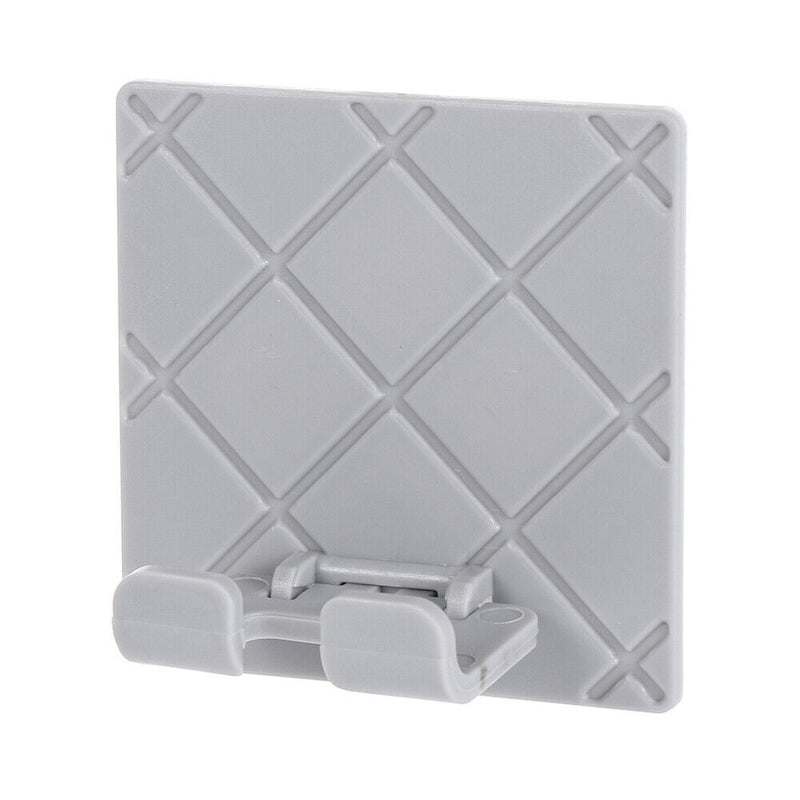 Wall Hook Wall Hanger Adhesive Storage Hanger Folding Cord Holder Double Hook