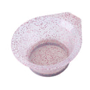 Hair Coloring Bowl with Ear Cap Hair Dye Mixing Tint Hairdressing (Pink) Newly