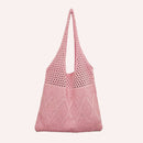 Knitting Women Underarm Shoulder Bag Large Capacity Totes Hobo Shopping Purses