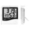 With Clock LCD Digital Thermometer Humidity Meter Temperature Meter Hygrometer