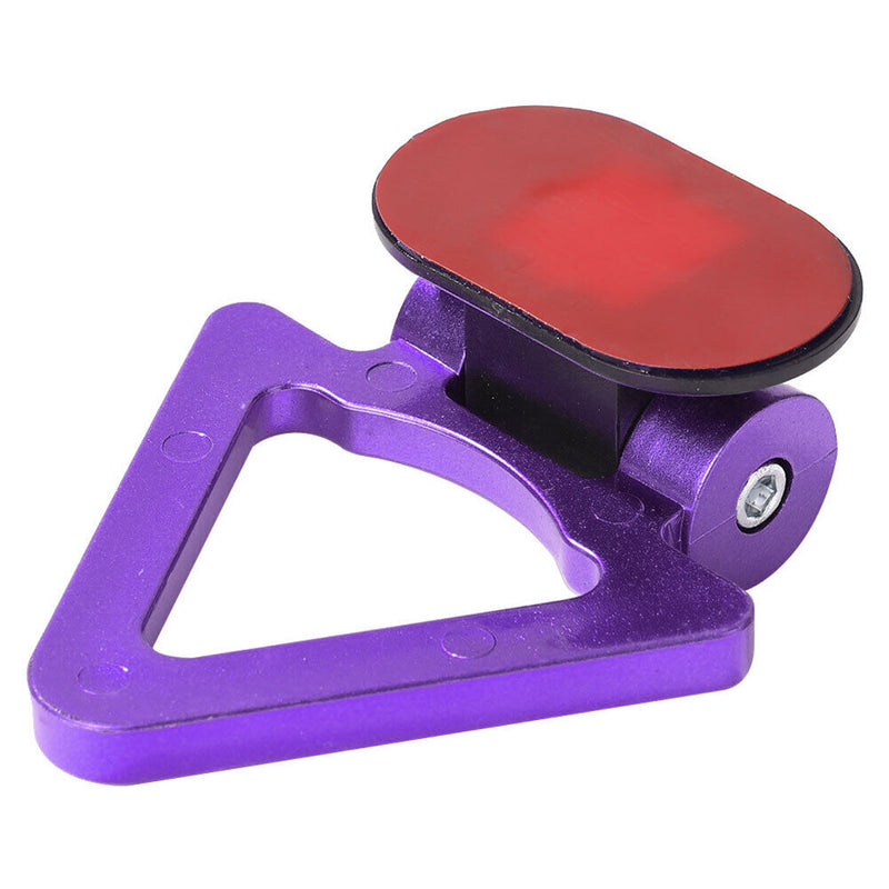 Decorative Car Trailer Hook Racing Triangle Style Bumper Tow Hook (Purple) Newly