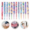 12pcs Soft Pottery Hooks Knitting Needles Set for Weave Sewing Needles