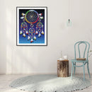 5D DIY Crystall Drill Diamond Painting Color Dream Catcher Drawing Picture