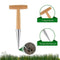Wood & Steel Garden Dibber Planting Bulb Flower Root 2Q6W Planter Punch A4M1