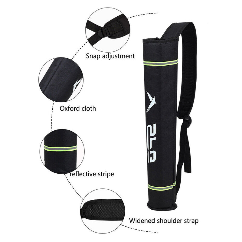 Adjustable Archery Arrow Quiver Holder Carrying Bags Hanging Bow Storage Pouch