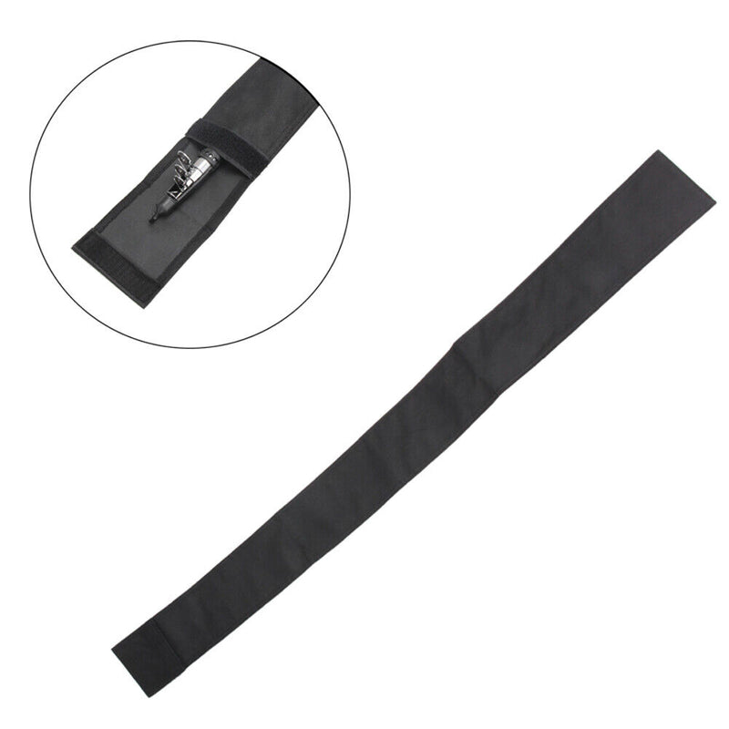 Pool Cue Bag 45"/115cm Length Canvas Material for 3/4 Billiards Stick Case