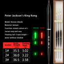 Electronic LED Light Fishing Float Bite Alarm Luminous Fish Tackle (Black) Newly