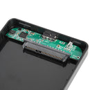 2.5 inch USB 3.0 Hard Disk Enclosure 6Gbps HDD SSD External Case (Black)