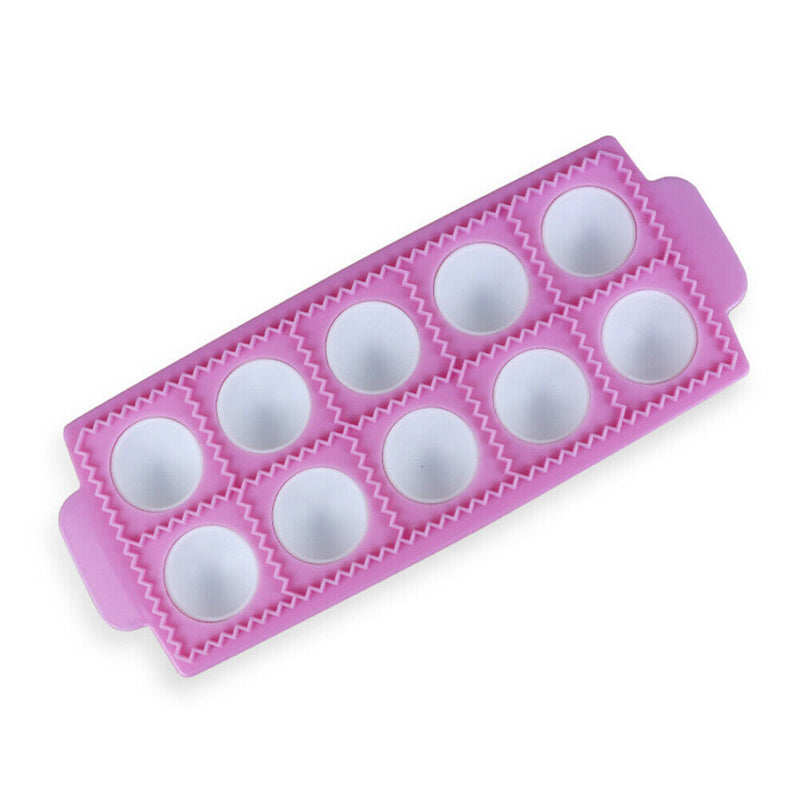 DIY Italian Dumpling Ravioli Mould Fondant Mold Cake Decor Tool (A Round) Newly
