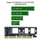 M.2 NVME SSD to pcie 3.0 x4 x8 x16 desktop state adapter drive S6W5 card N1G4