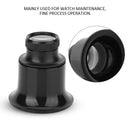 20X Portable Monocular Magnifying Glass Jeweler Watch Repair Eye Magnifier
