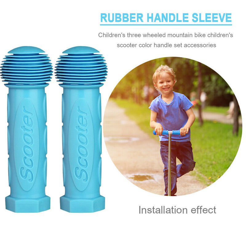 1 Pair Bicycle Tricycle Skateboard Handle Grip MTB Bike Handlebar Grips Cov