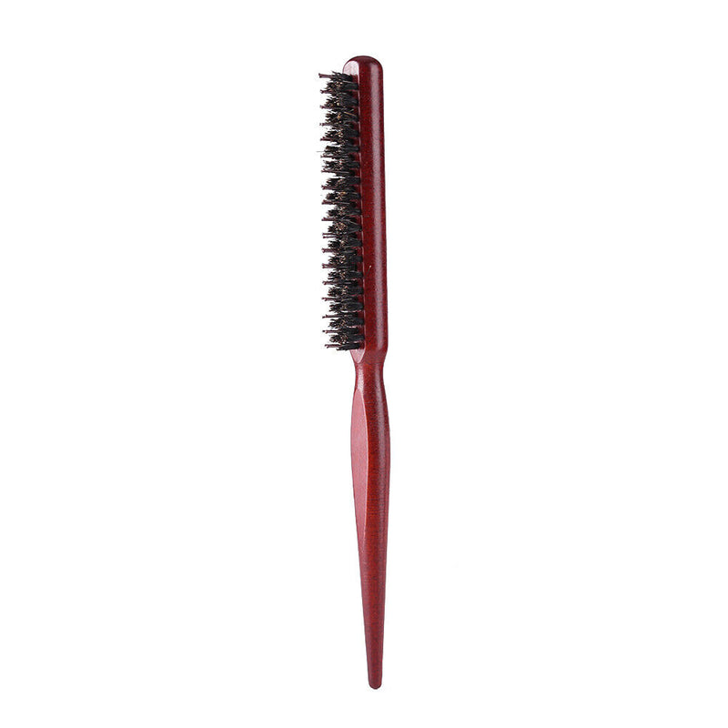 Pig Bristles Pointed Hair Comb Salon Dyeing Haircutting Hairdressing Hairbr