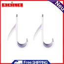 2pcs Hanger Hook for Heated Towel Radiator Rail Bath Drying Rack Hanging Holder