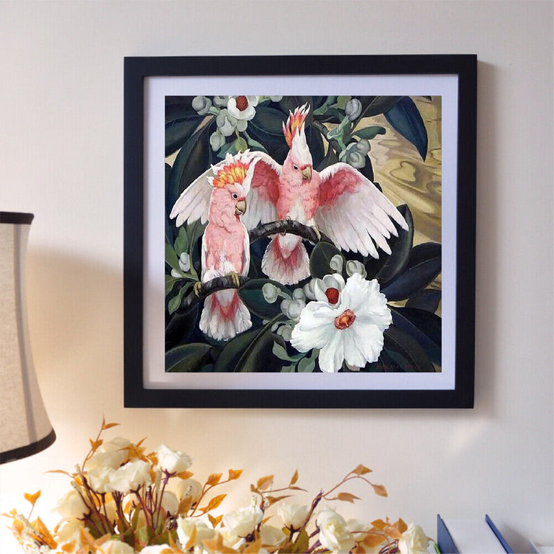 5D DIY Full Drill Diamond Painting Bird and Flower Embroidery Mosaic Kit Newly