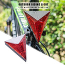 Waterproof Adjustable Mountain Bike Tail Light Flash Safety Warning Lamp